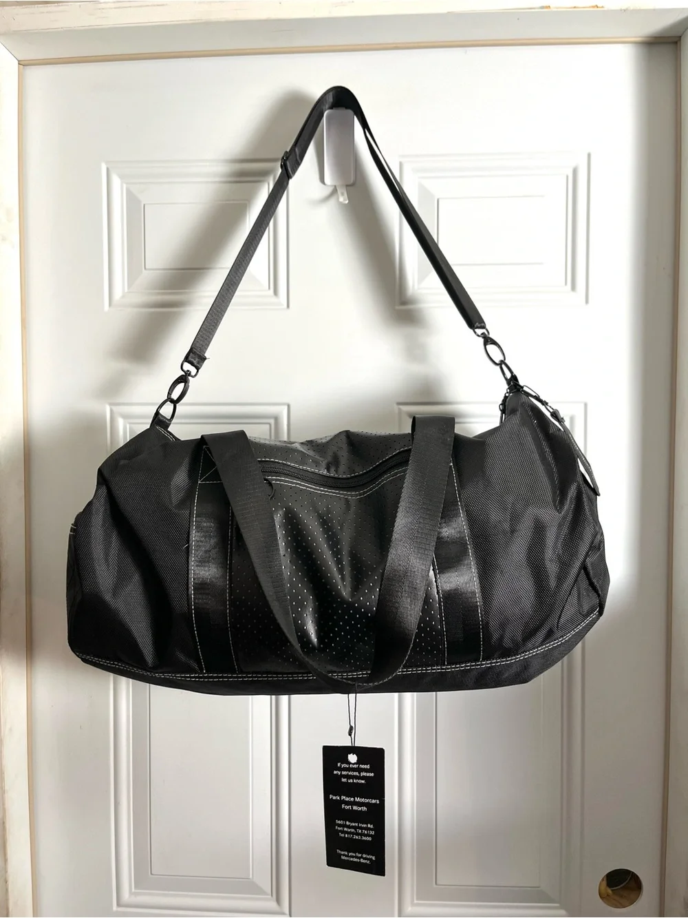 Mercedes-Benz Black Duffel Bag